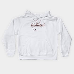 Sagittarius Constellation Kids Hoodie